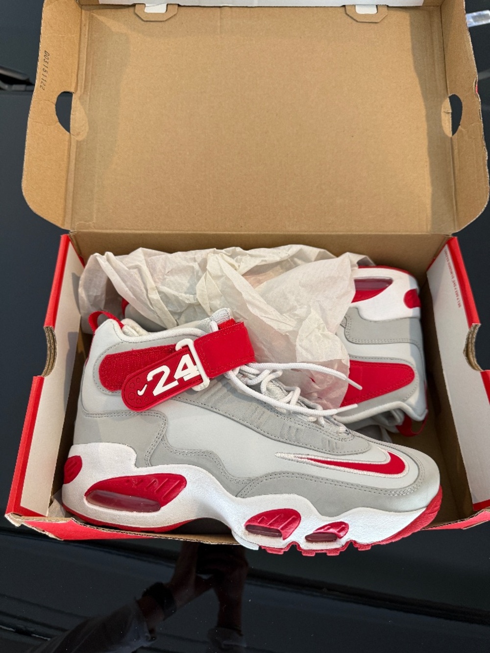 Nike Air Griffey Max 1 "Cincinnati Reds" White Red Sz 8.5